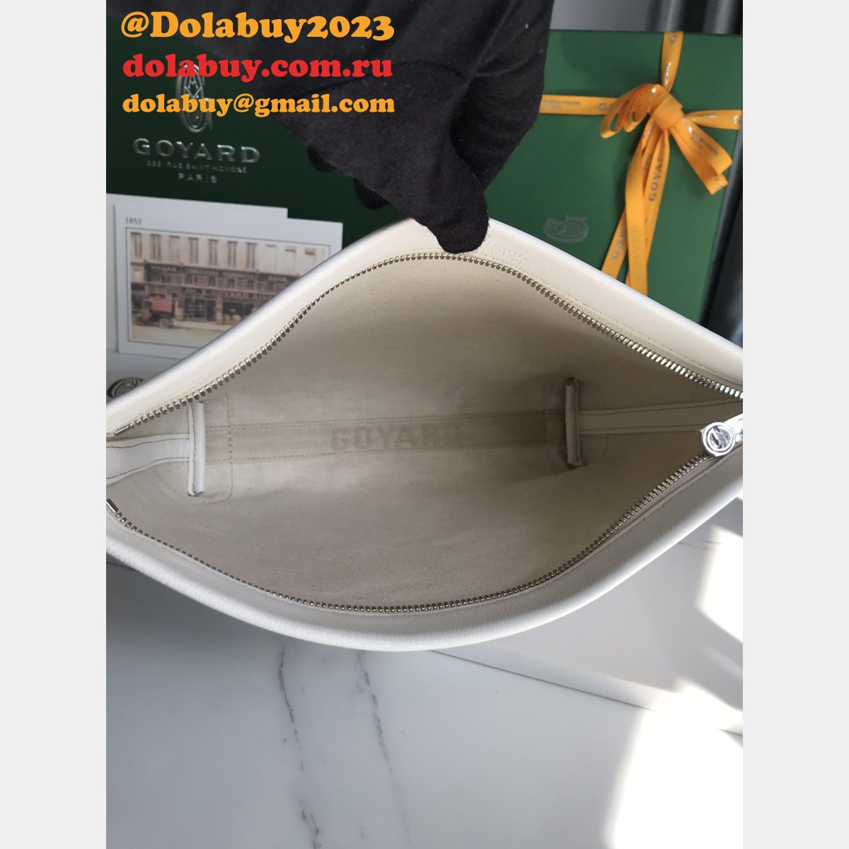 Fashion 7 Star Goyard Conti clutch