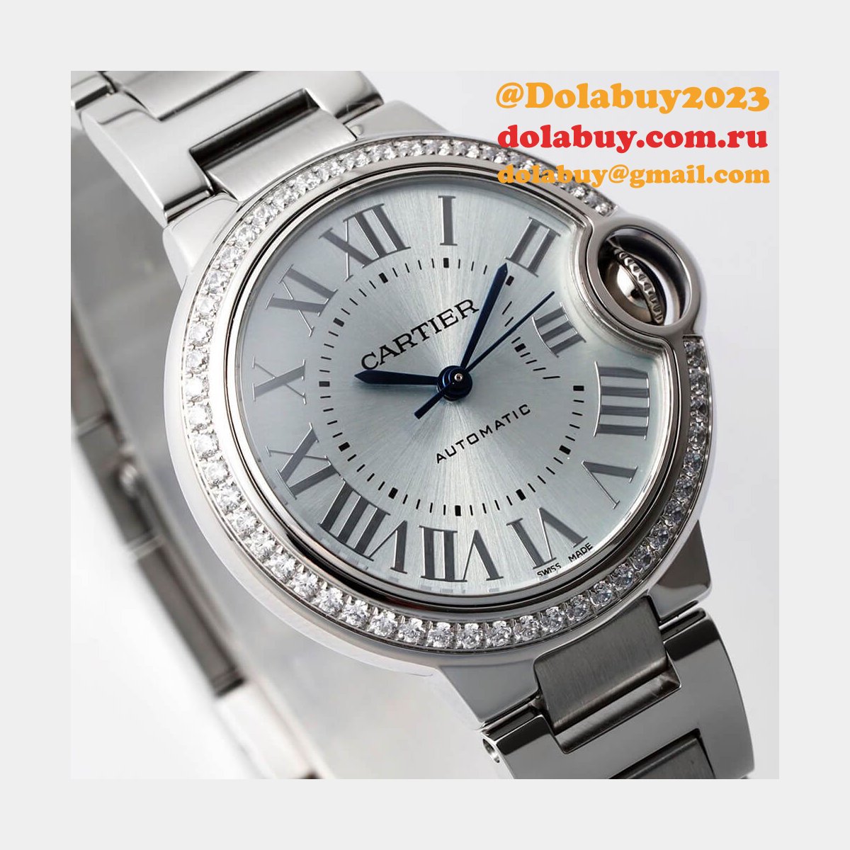 Cartier 33mm Ballon Bleu de Cartier watch