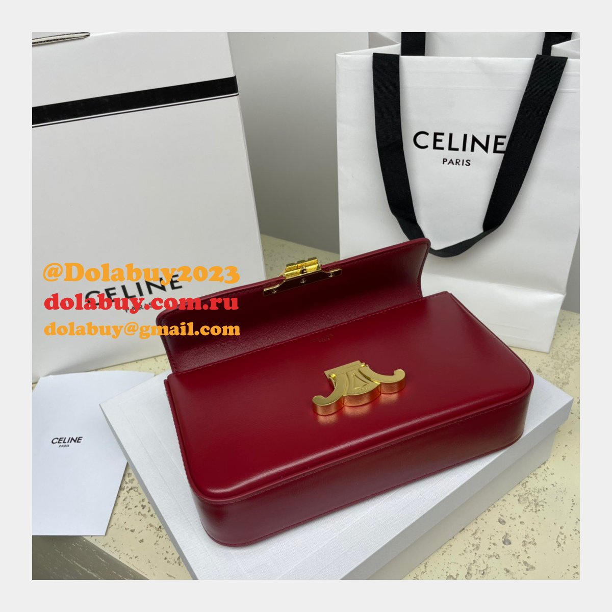 Replica Celine Buy Fake Triomphe 20.5CM Online Sale