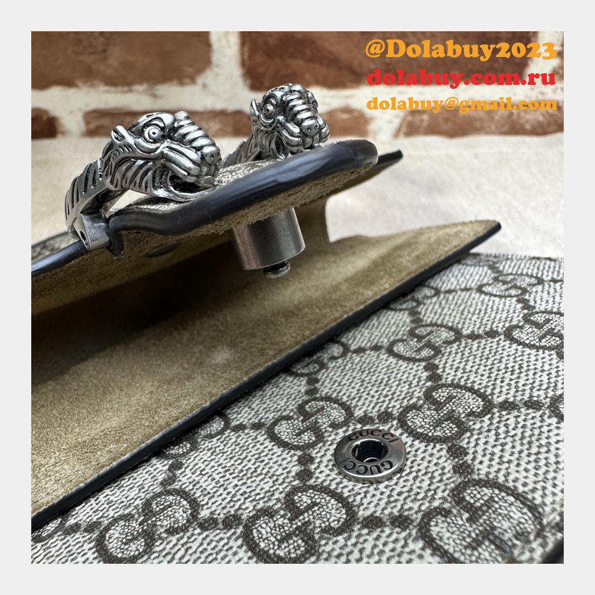 dionysus top handle G*u*i 1:1 mirror 752029 replicas bag