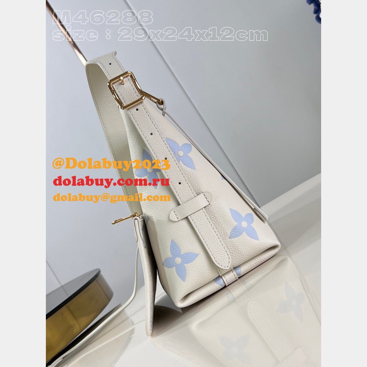 CarryAll Bicolor Monogram Empreinte M46288 Louis Vuitton Replica Bag