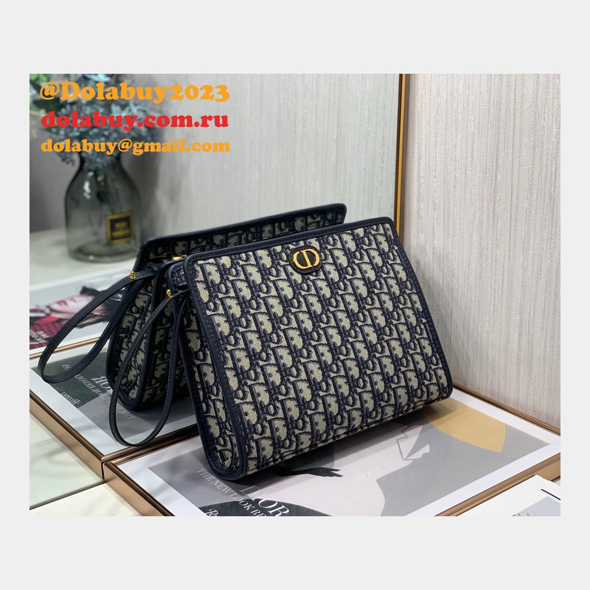 High Quality Happy Copy Dior Clutch Replica Bags