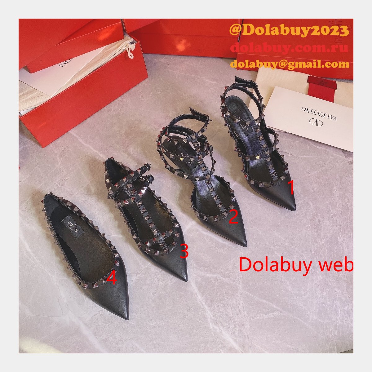 Best valentino replica sneakers heels flats Black Shoes