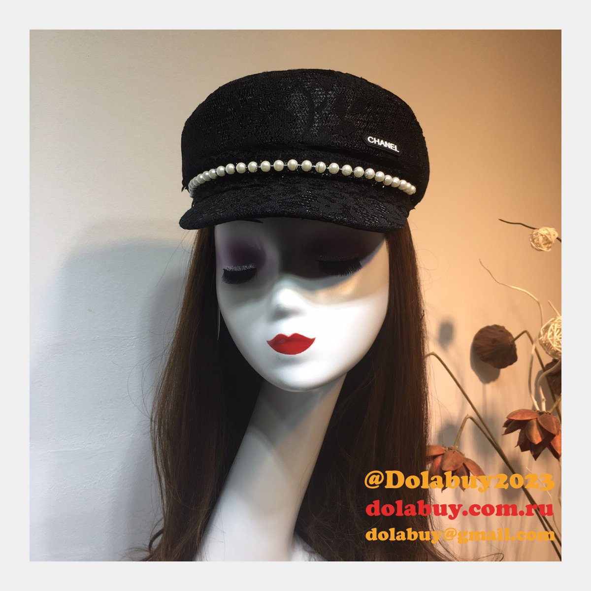 7 Star CC Replica Lace flower cap