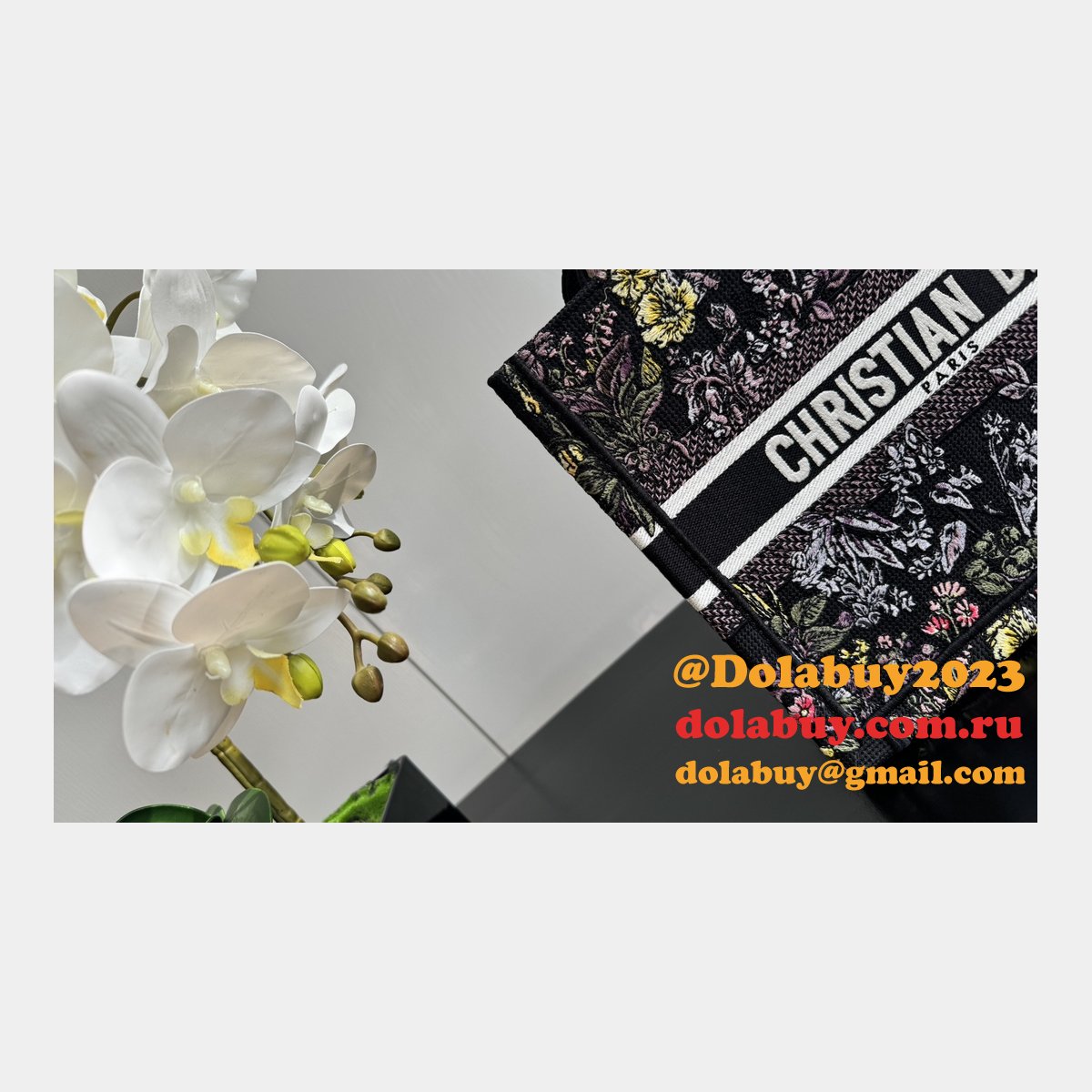 Top Quality Copy Christian Dior CD Book Tote Bags