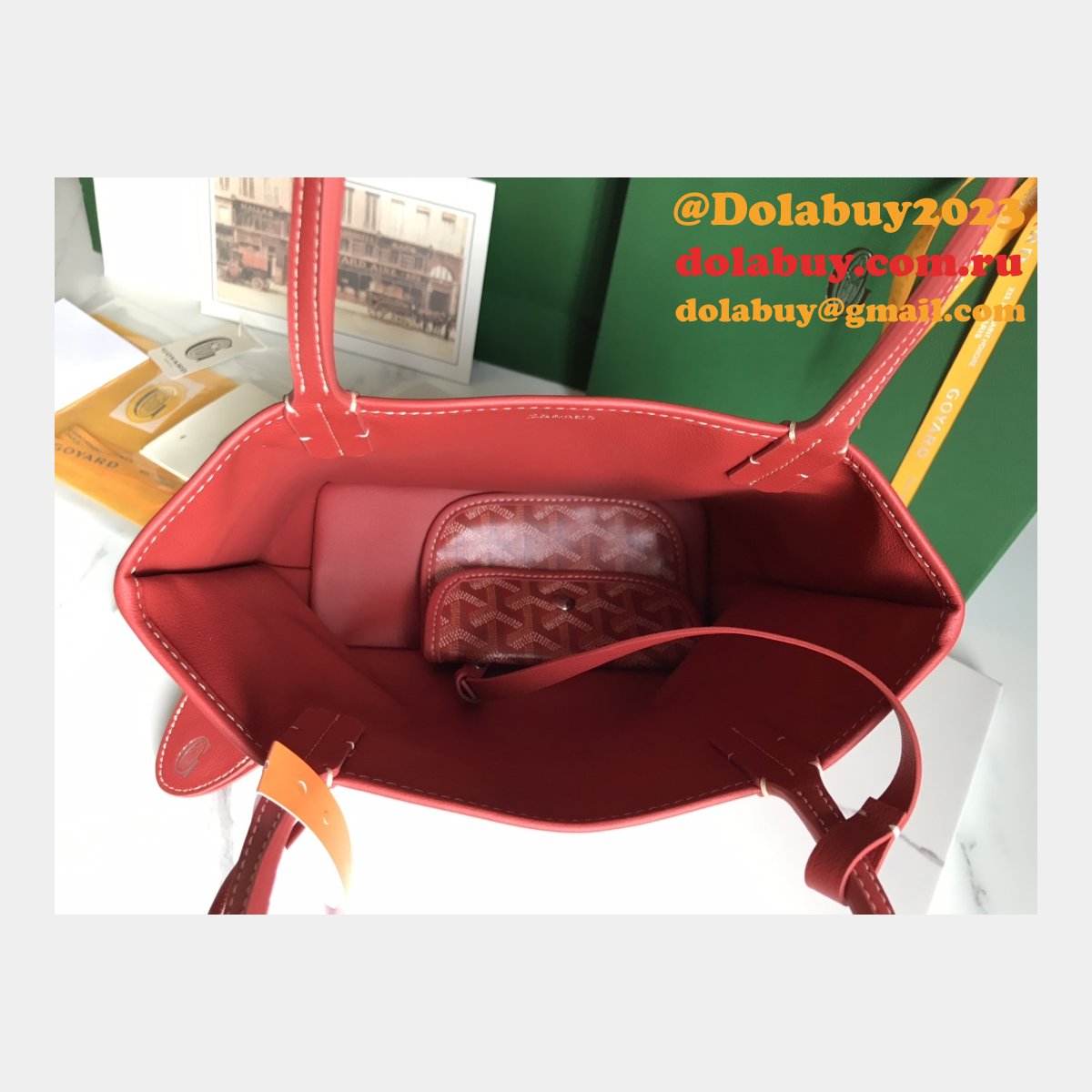 Shop High Quality Replica Saint Louis 020660 Goyard Handbag