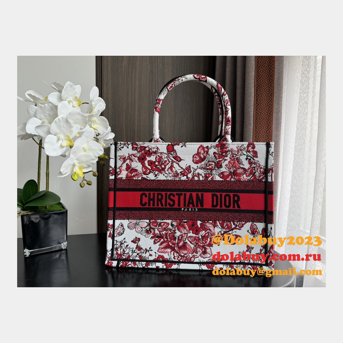 Best Latest CD Book Tote Quality Replica Dior Bags