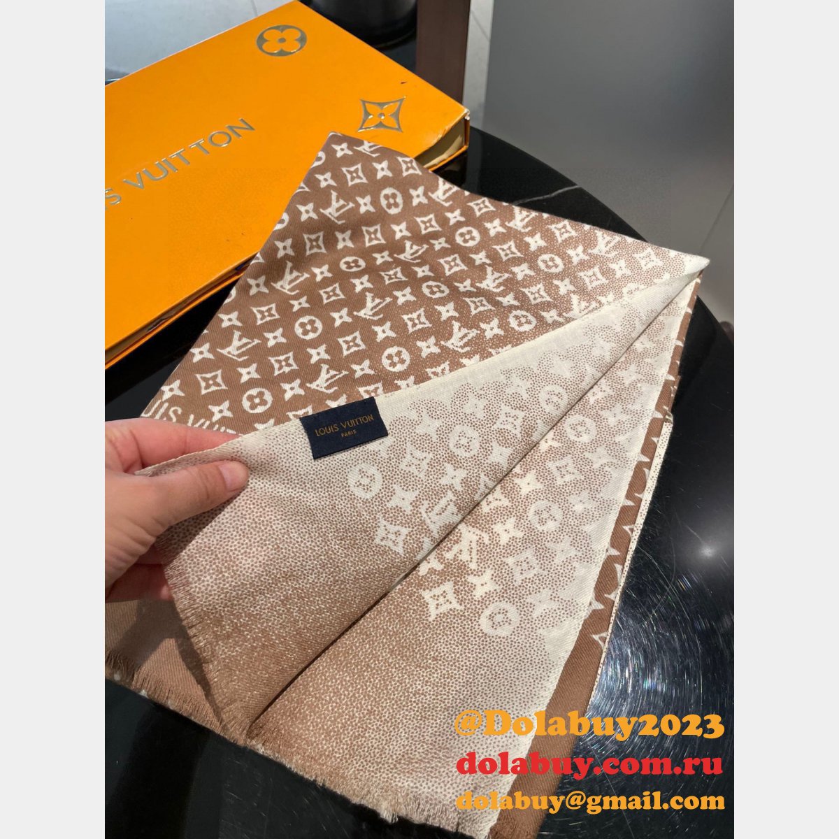 Luxury Best LV cashmere scarf