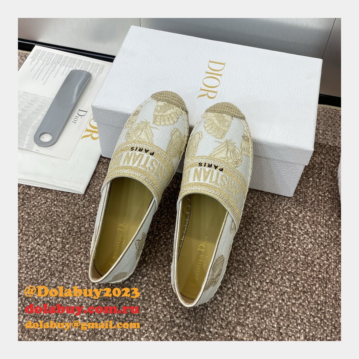 Wholesale Fashion Dior Granville Espadrille