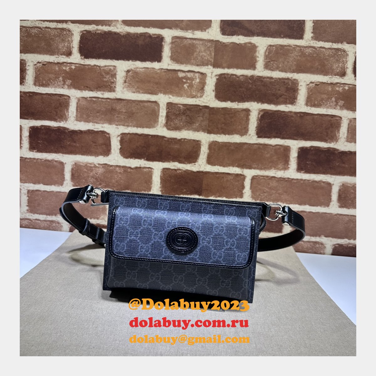 Designer Interlocking G Gucci Replica GG Belt 746300 Bags