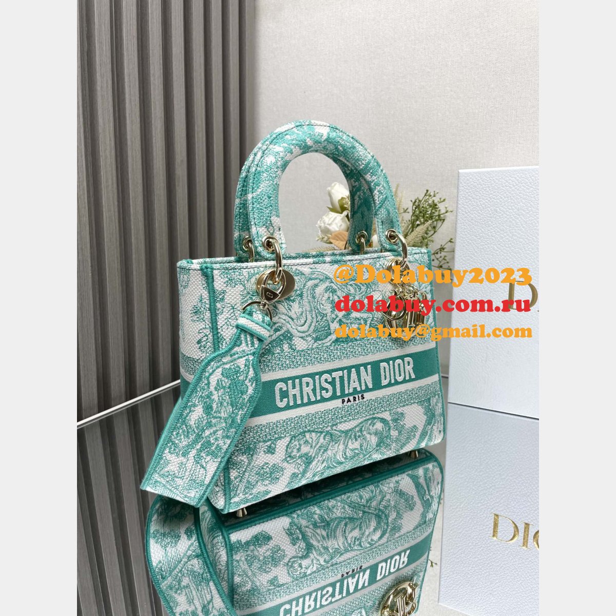 7 Star REPLICA LADY DIOR UK 24CM SHOULDER BAGS