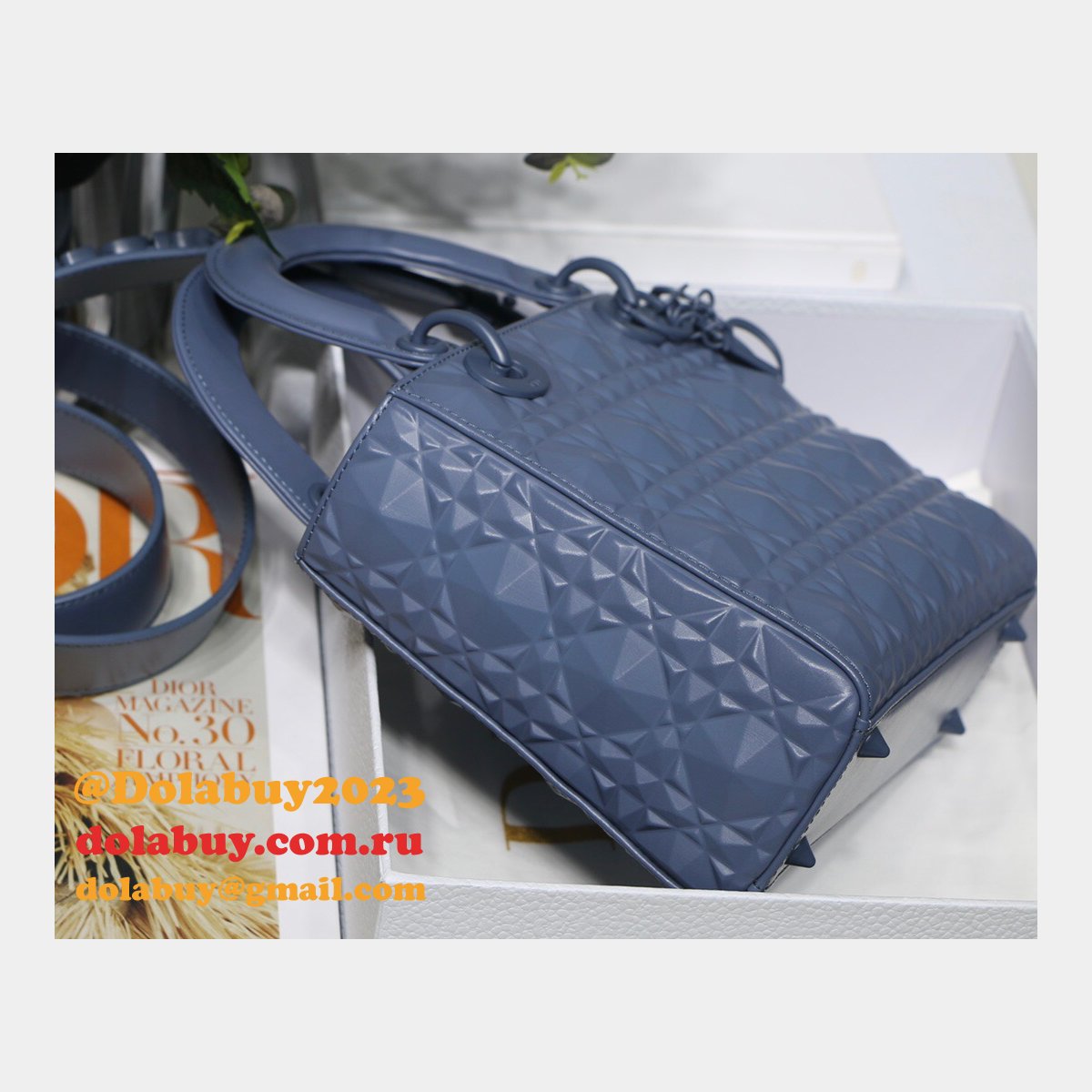 High Quality 1:1 Replica Lady Dior 20cm Shop Designer Purses