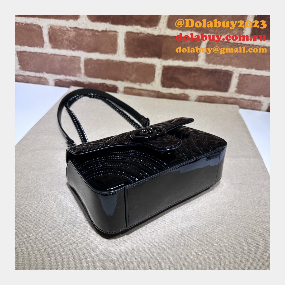 top-quality G*u*i 446744 gg marmont matelassé fake 446744 shoulder bag