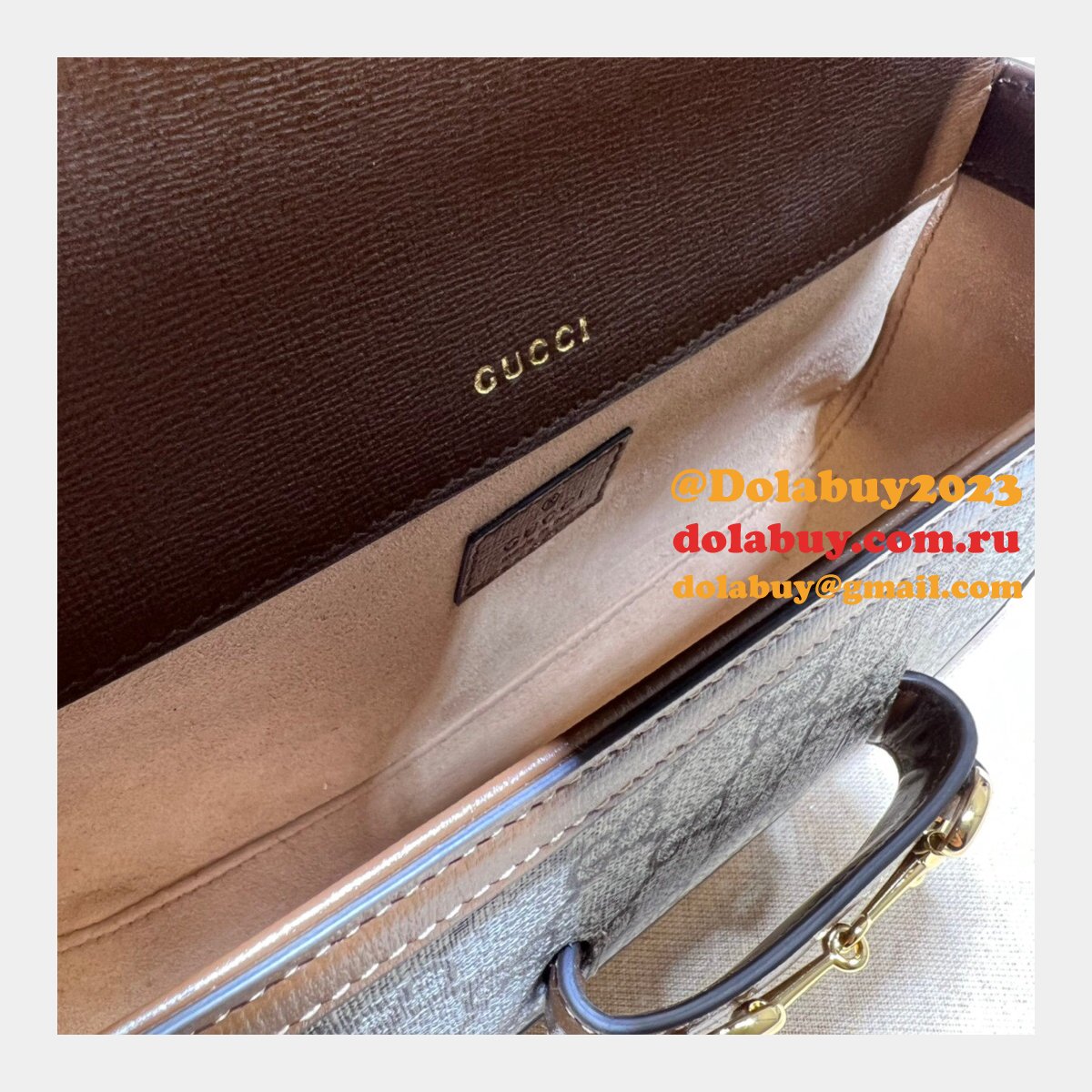 G*u*i designer horsebit 1955 shoulder chain 735178 7 star bag