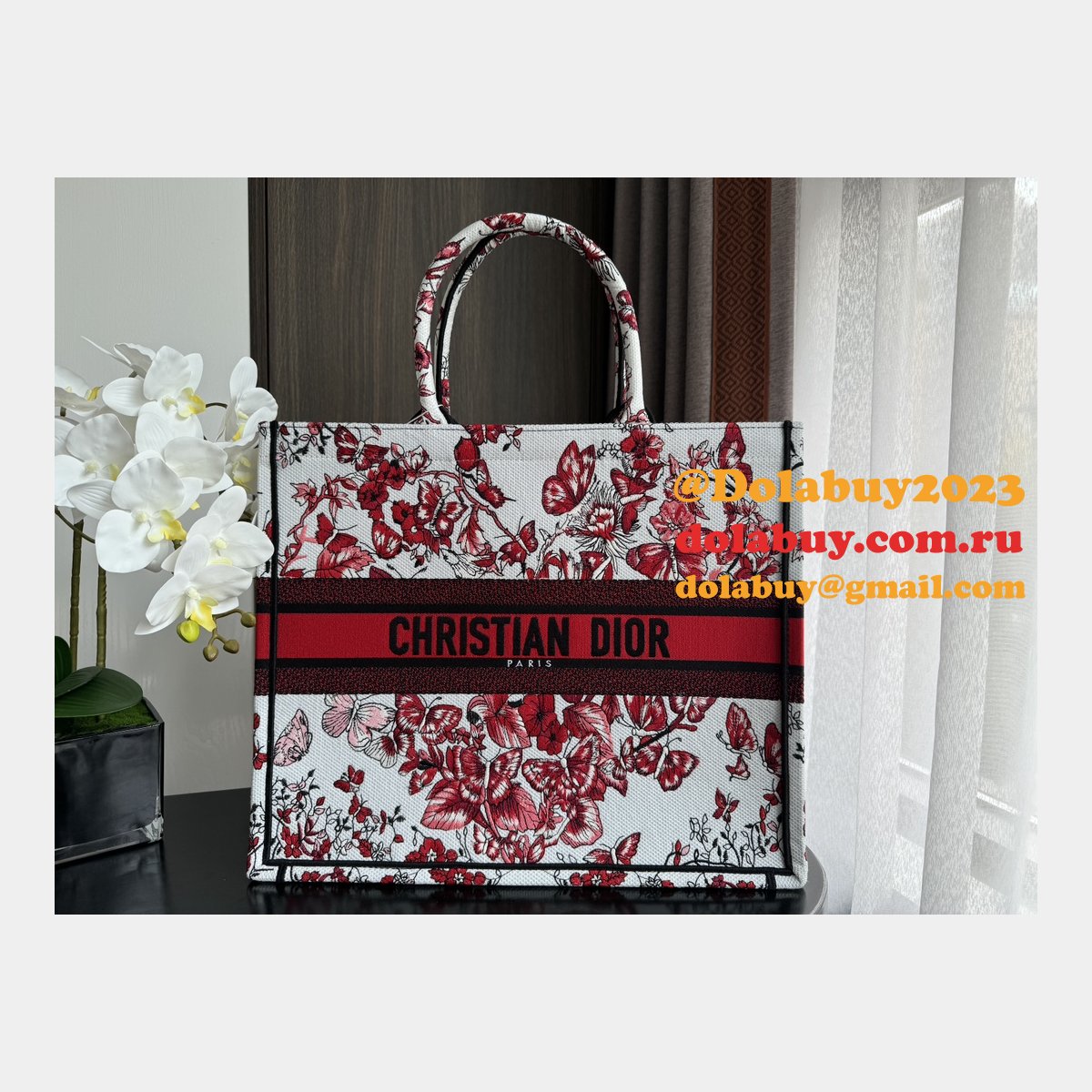 Best Latest CD Book Tote Quality Replica Dior Bags