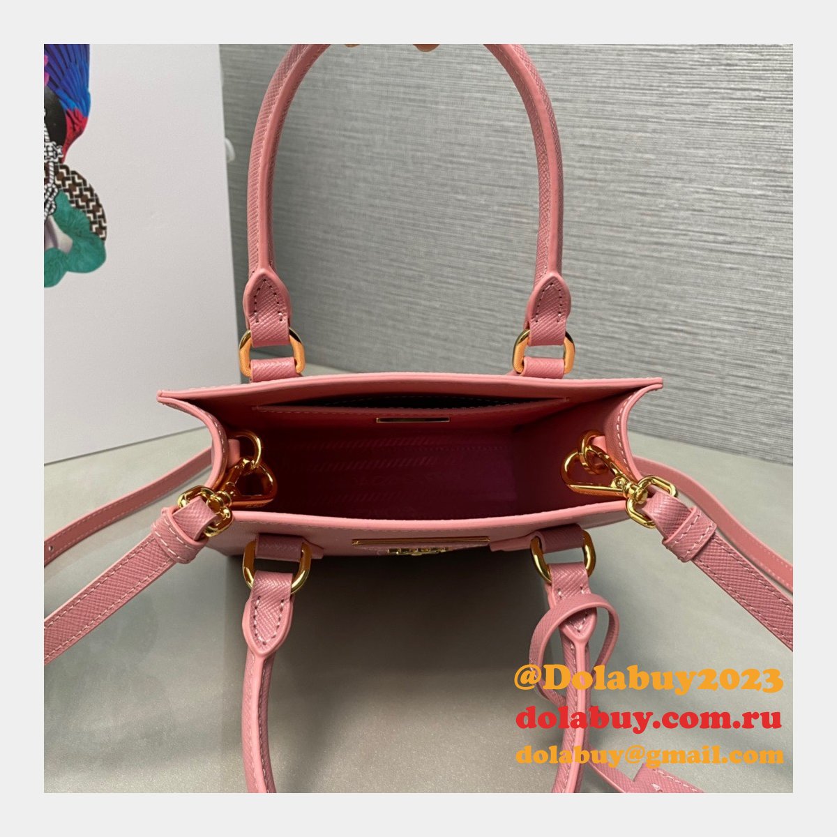 TOP PRADA SAFFIANO KILLER BAG FASHION 1BA358