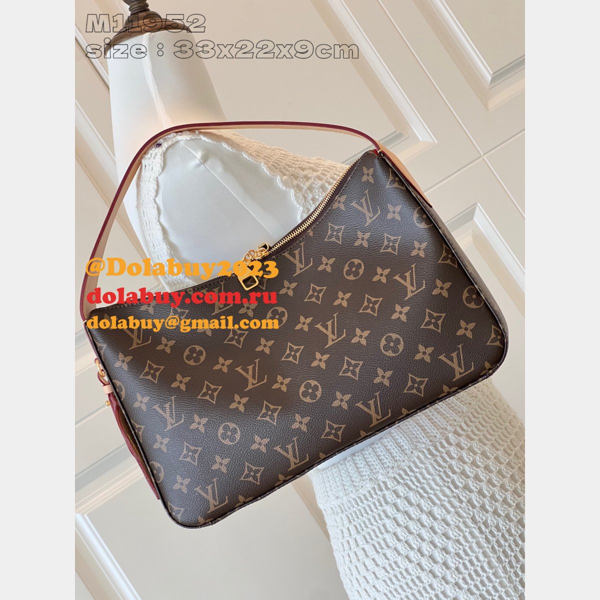 Luxury Replica News Slouchy Louis Vuitton M11952 AAA+ Bag