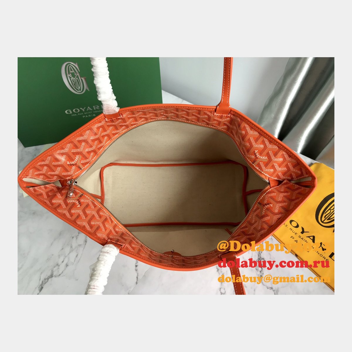 Shop For Luxury Leather Goyard Totes Knock Off Bags