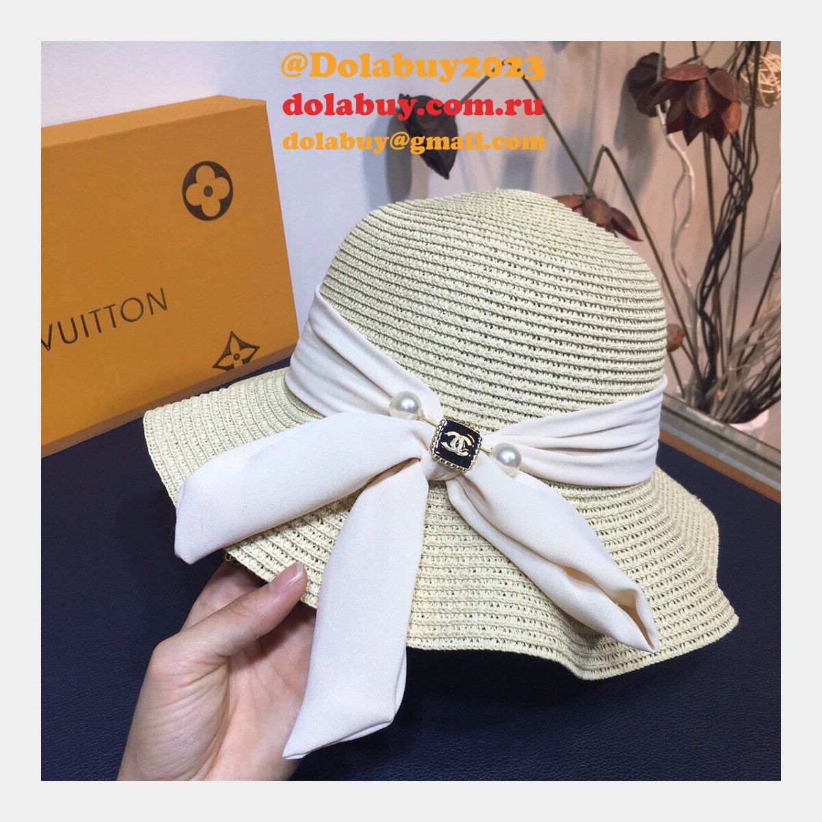 Designer CC Replica Top Flower pot cap hat