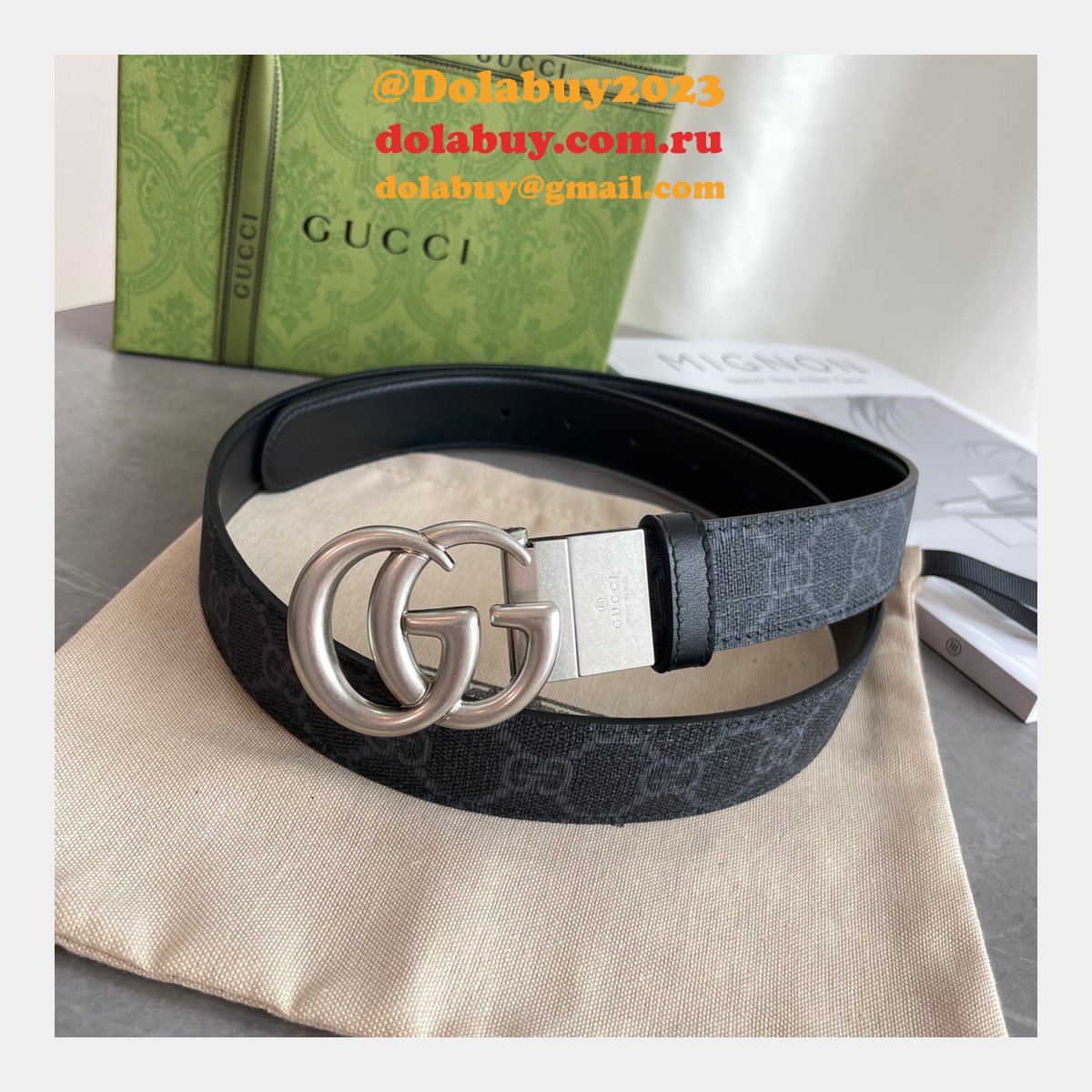 belt G*u*i replica online 3.7cm for luxury sale