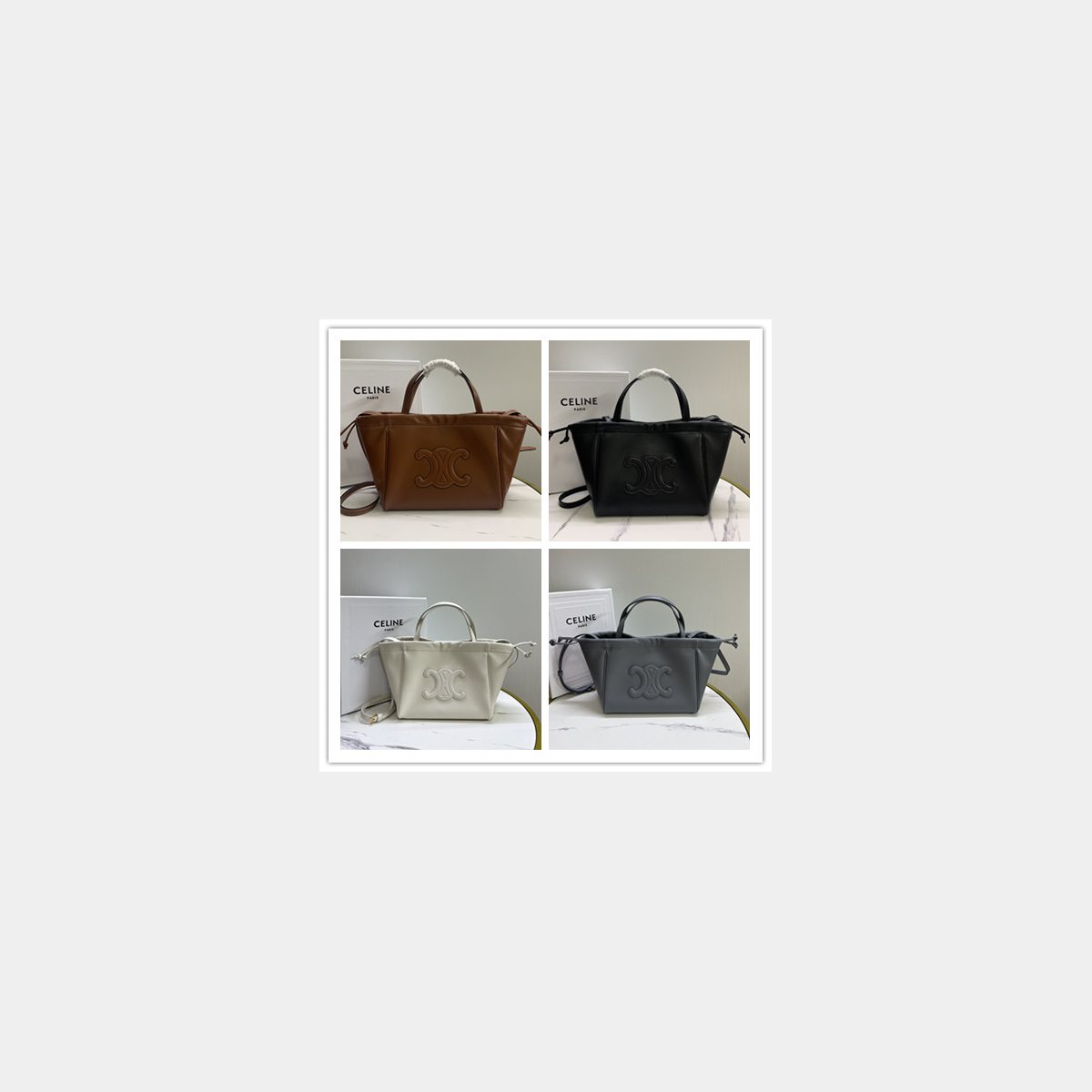Luxury Celine Fashion Cabas tote bag 22cm