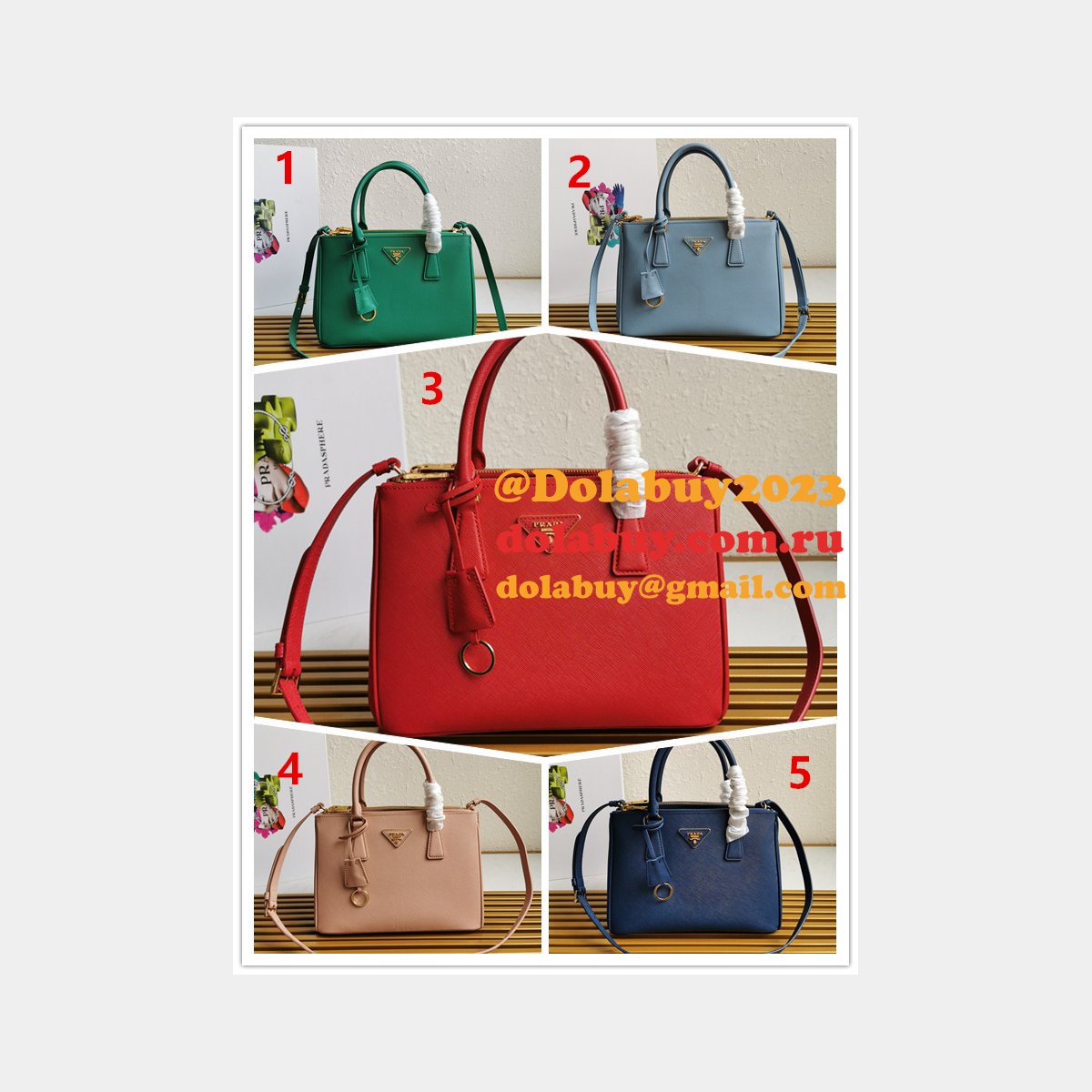 7 Star Perfect prada Saffiano killer bag