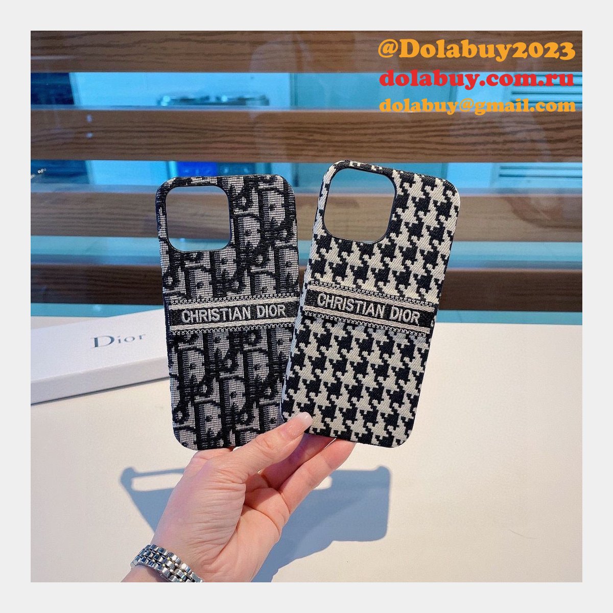 Buy Dior Christian Designer Replicas Phone-Case Knock Offs