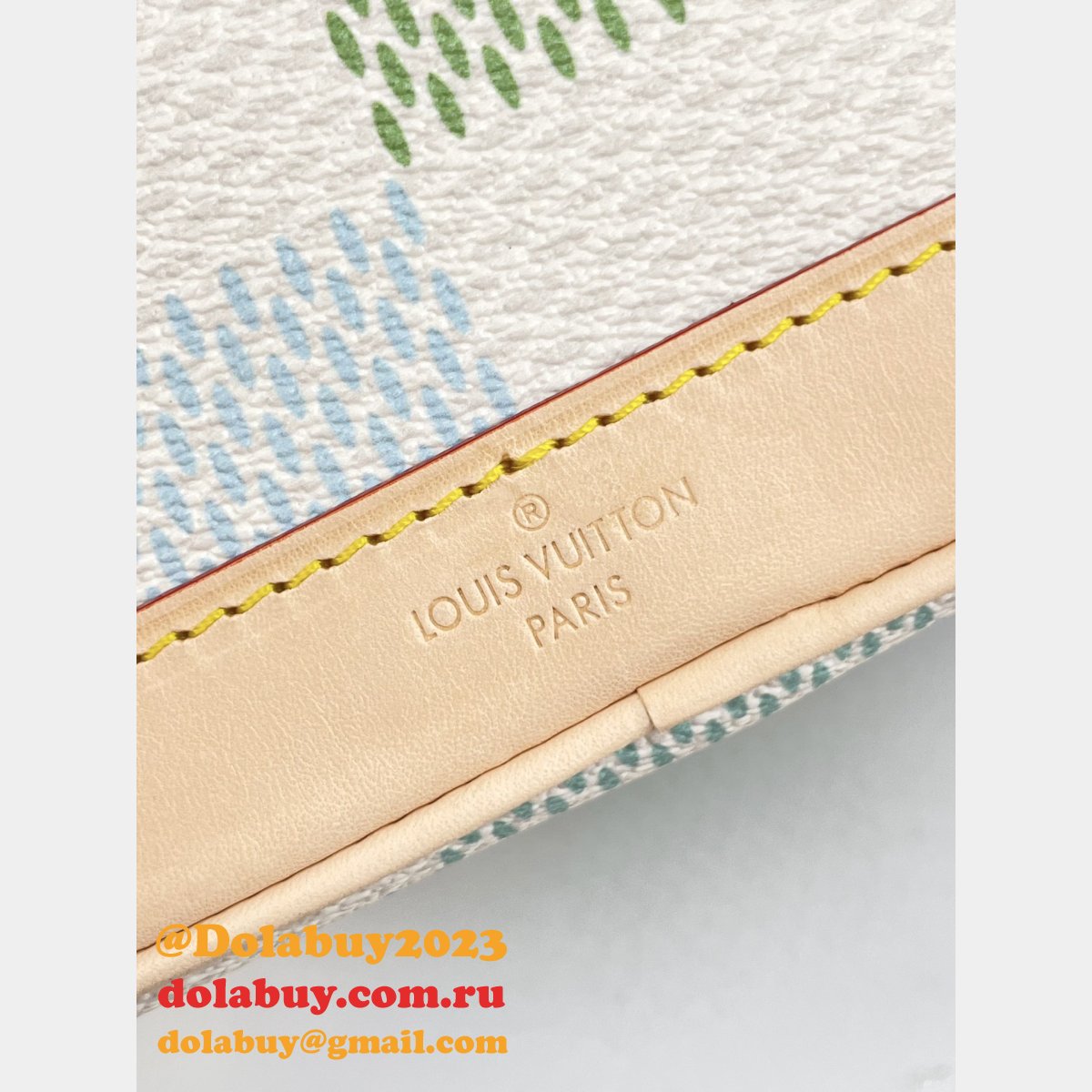 Knockoff Nano Noé Other Damier Canvas N40640 Louis Vuitton Designer Handbags