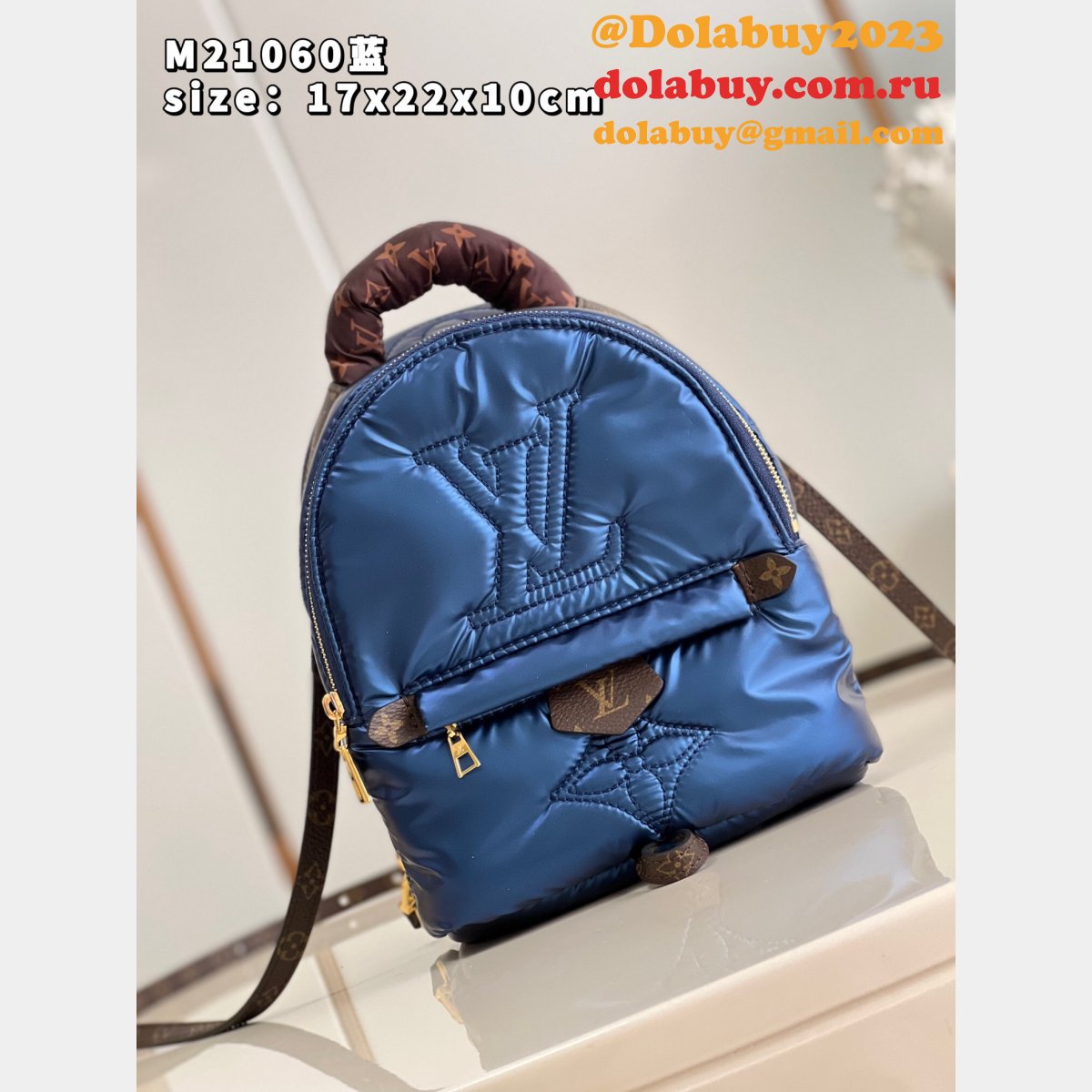 Louis Vuitton Top Quality M21060 Palm Springs Fake Handbag