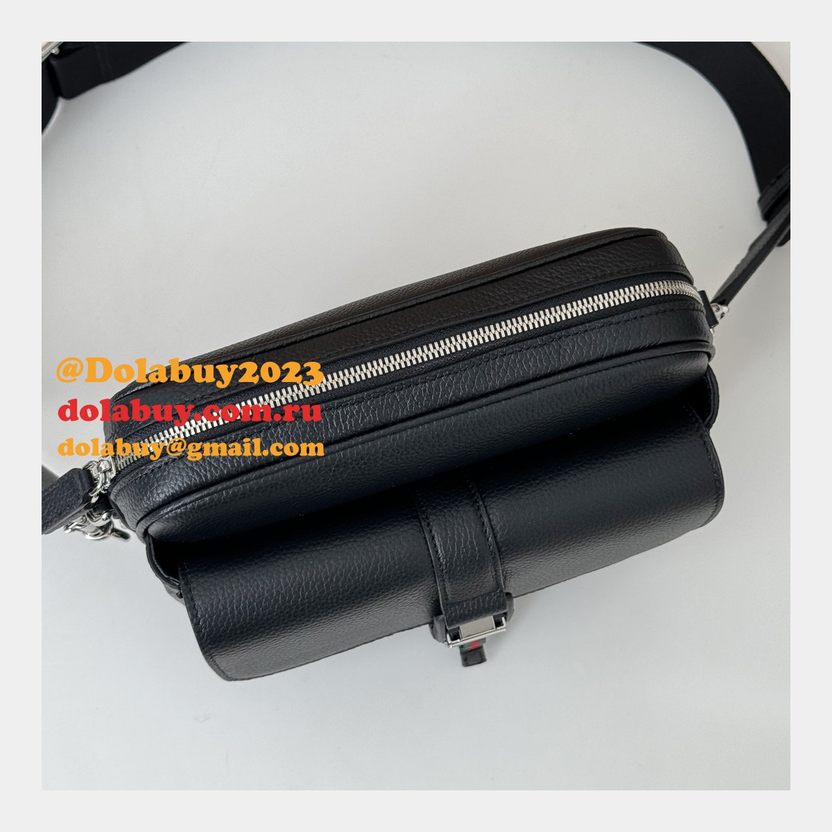 G*u*i knockoff small crossbody 816751 black perfect bag