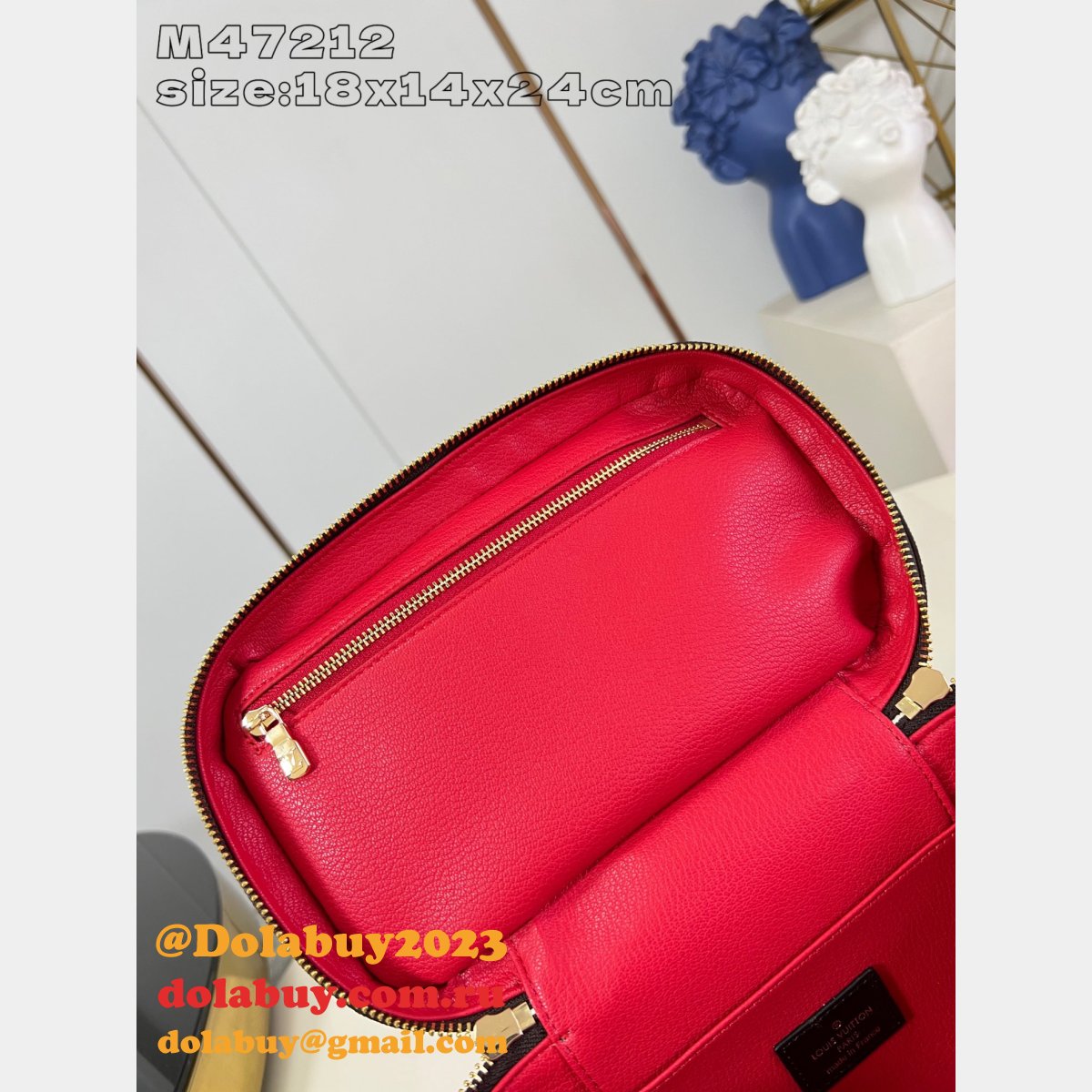 Replicas Louis Vuitton Nice M47212 1:1 Mirror Monogram Canvas Bags