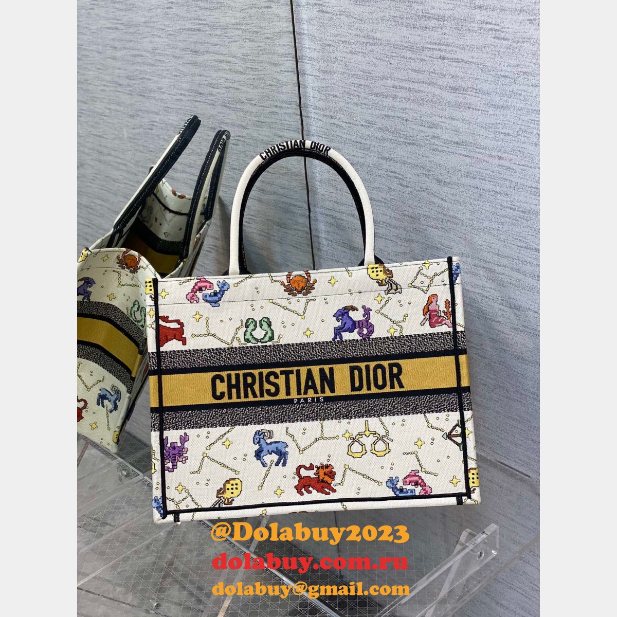 What Is High Quality Replicas CD Book Tote Bag