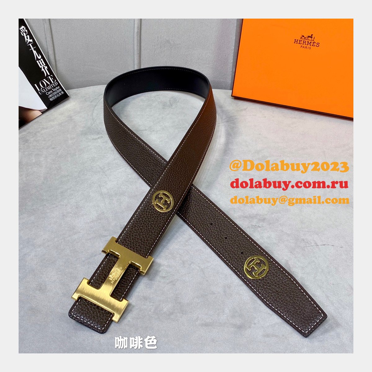 Perfect Hermes 38mm High Quality AAA+ Belts Online