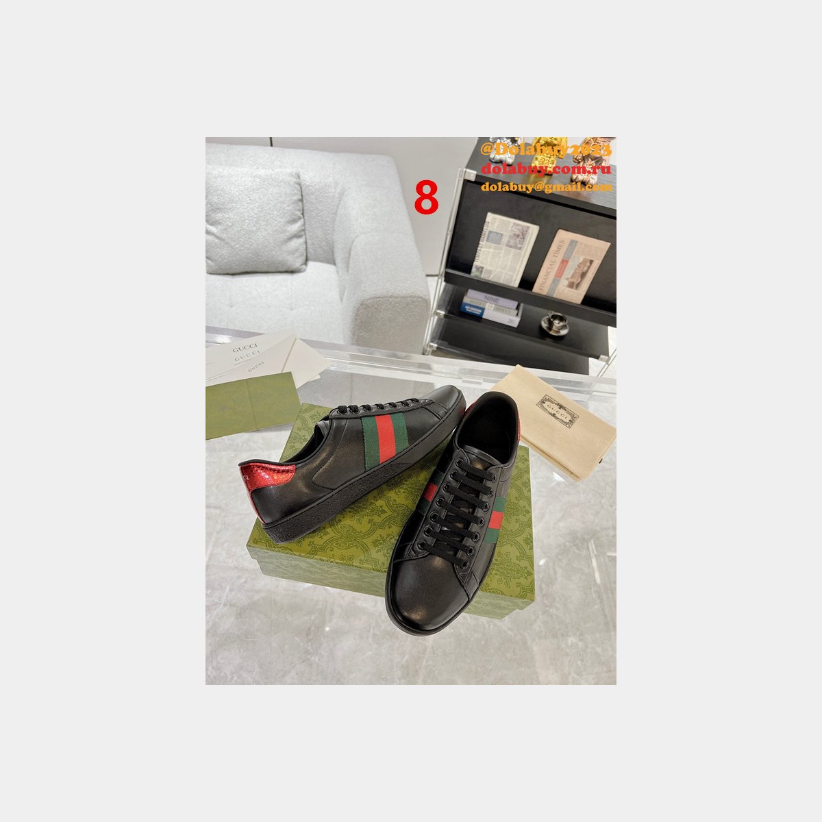 Top Quality ACE EMBROIDERED SNEAKER