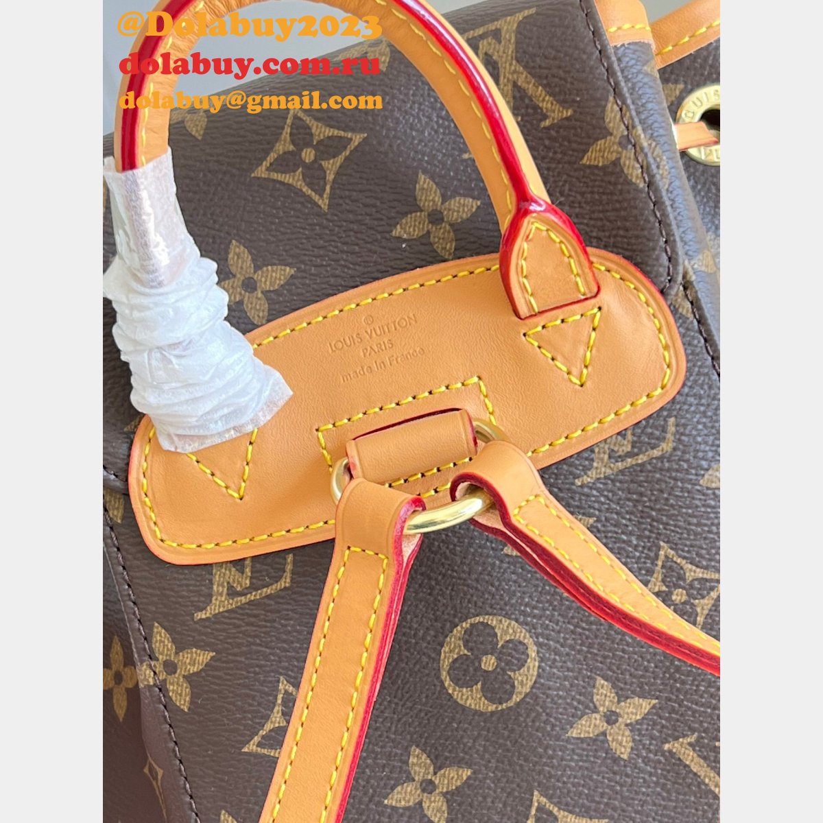 UK Louis Vuitton Best Montsouris Backpack Mini M51137 Brown Canvas