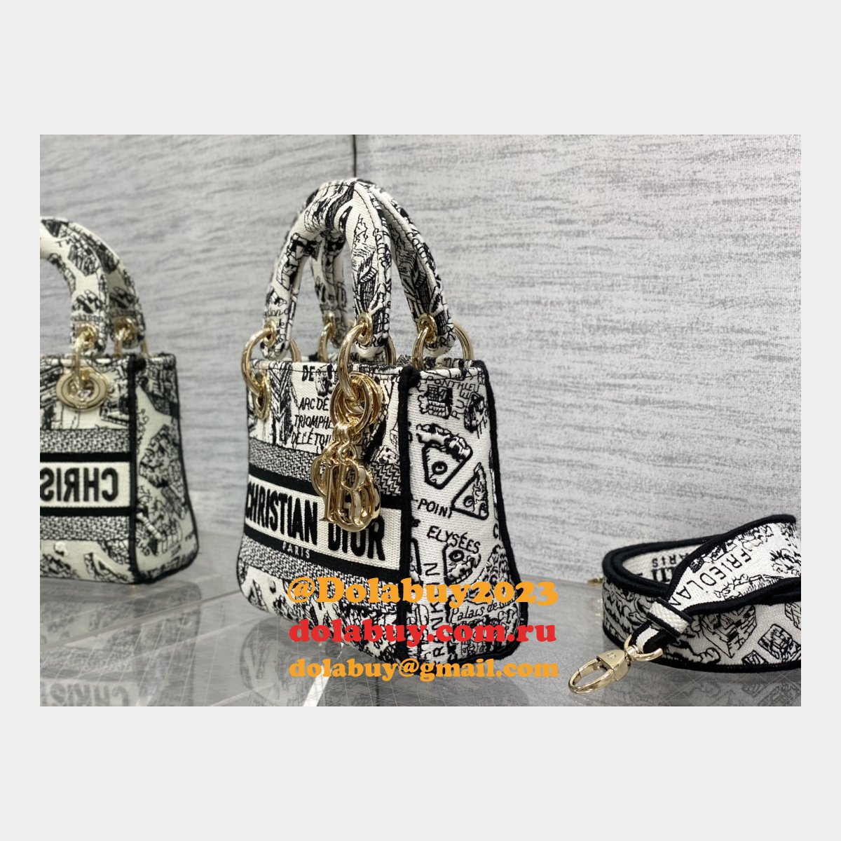 The Fashion Designer Christian Dior 17cm Bags For Sale