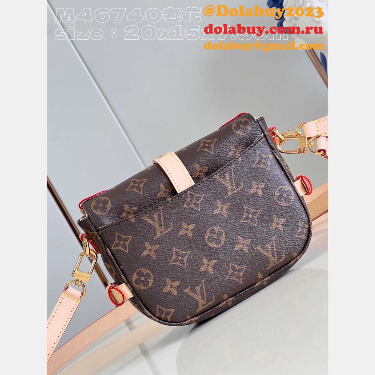 Saumur M46740 Knockoff Louis Vuitton Shoulder  High Quality Bag