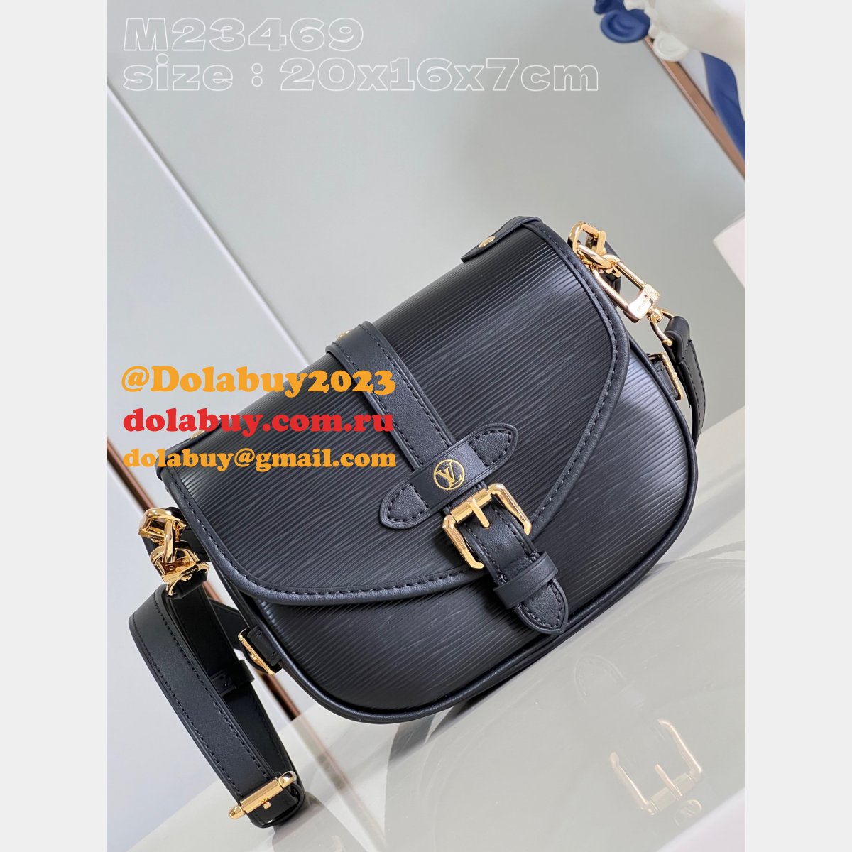 Saumur Shop Louis Vuitton Epi Leather M23470/M23469 Replica Bag