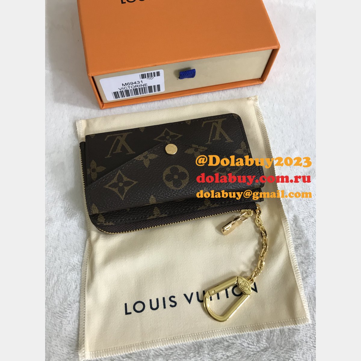 Wholesale Louis Vuitton Card Holder Recto Verso Wallet Pockets M69431