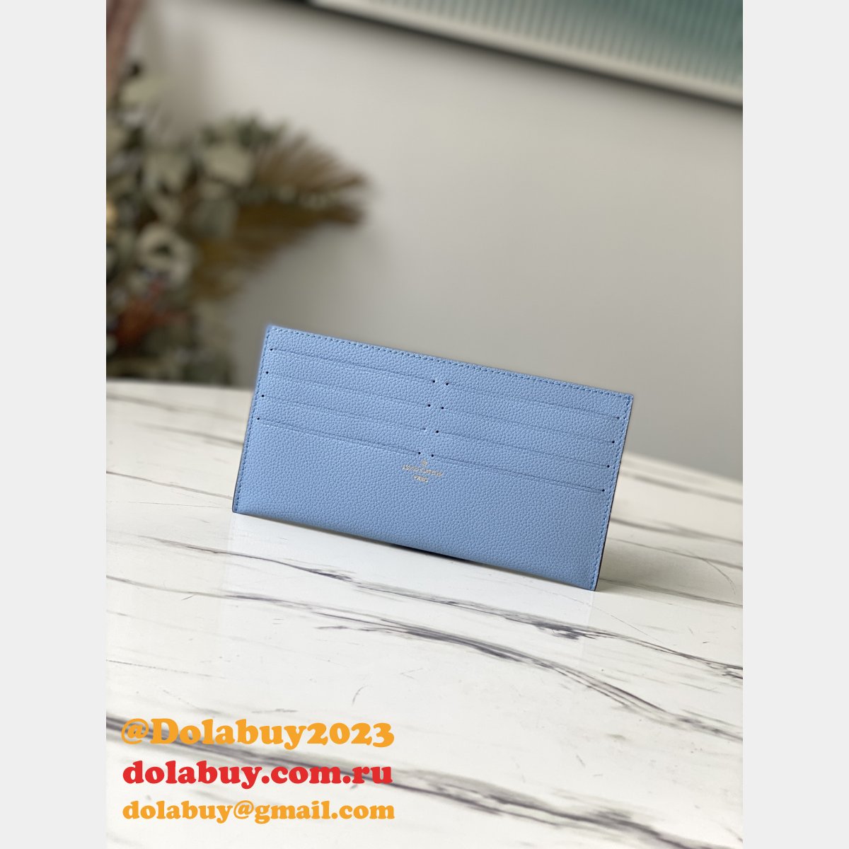 Louis Vuitton Félicie Pochette Monogram Empreinte M80498 Blue Bag