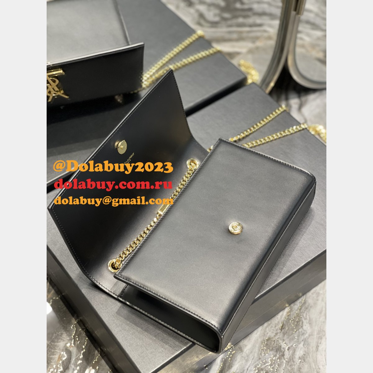 Designer Saint Laurent 7 Star Replica 364021 Plain Weave Bag