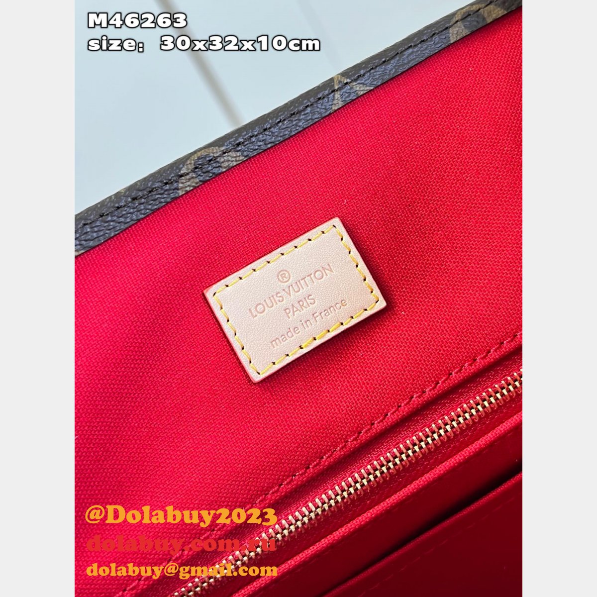 Sac Plat Louis Vuitton Replica Monogram M46263 AAA+ Bag