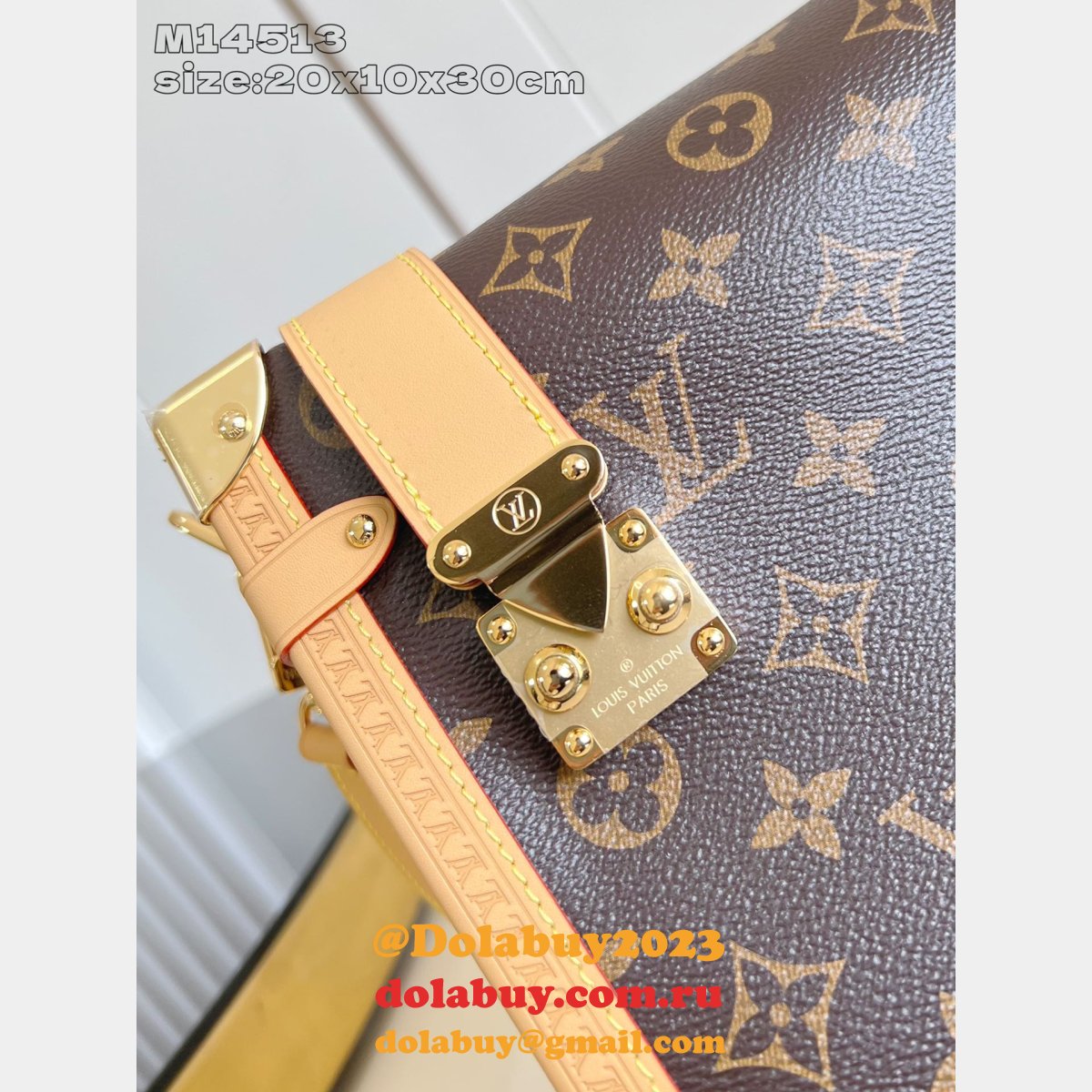 Louis Vuitton 1:1 Mirror M14513 Side Trunk GM Monogram Bag