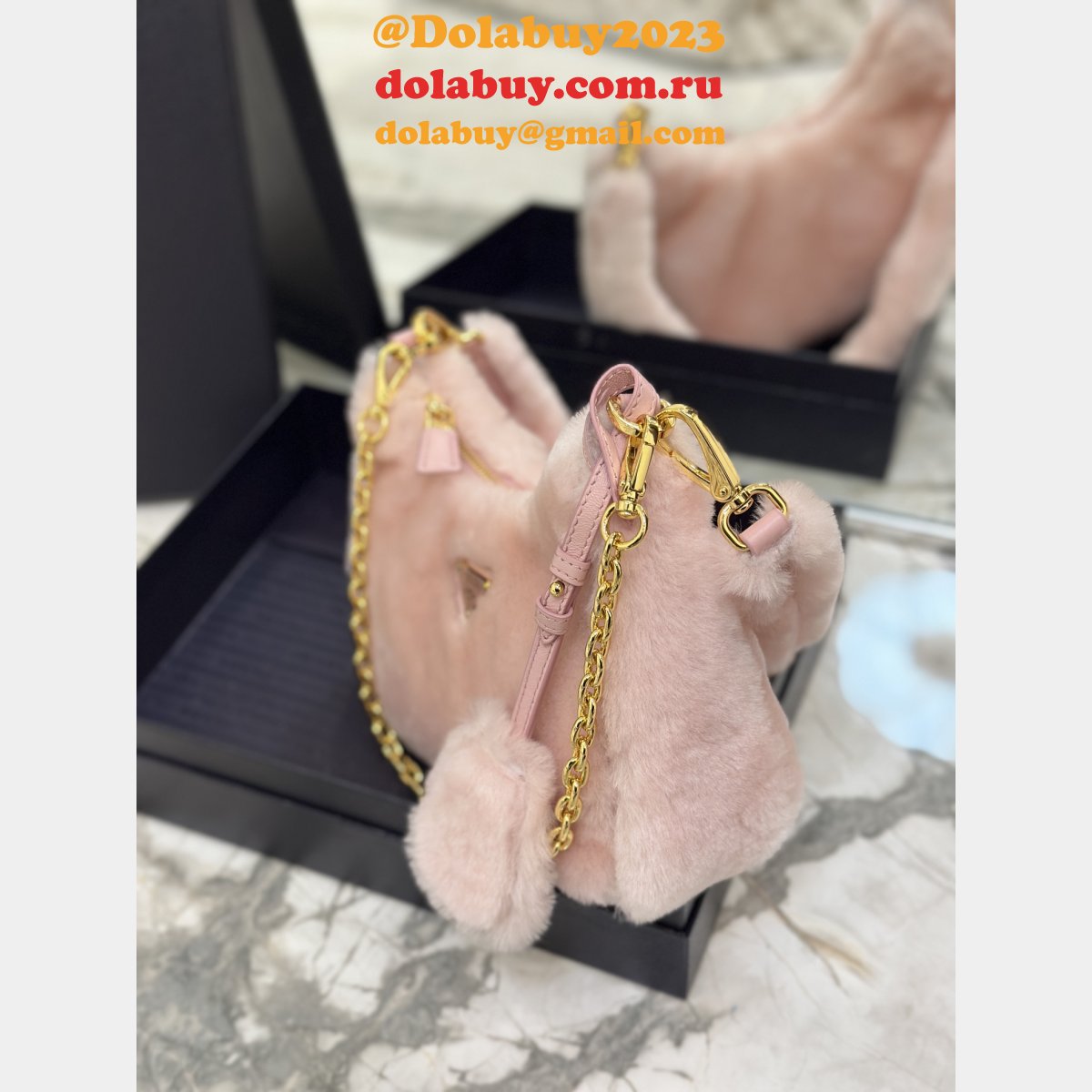 Best High-Quality Portsexy Hobo 1BC204 Prada Replica Handbags