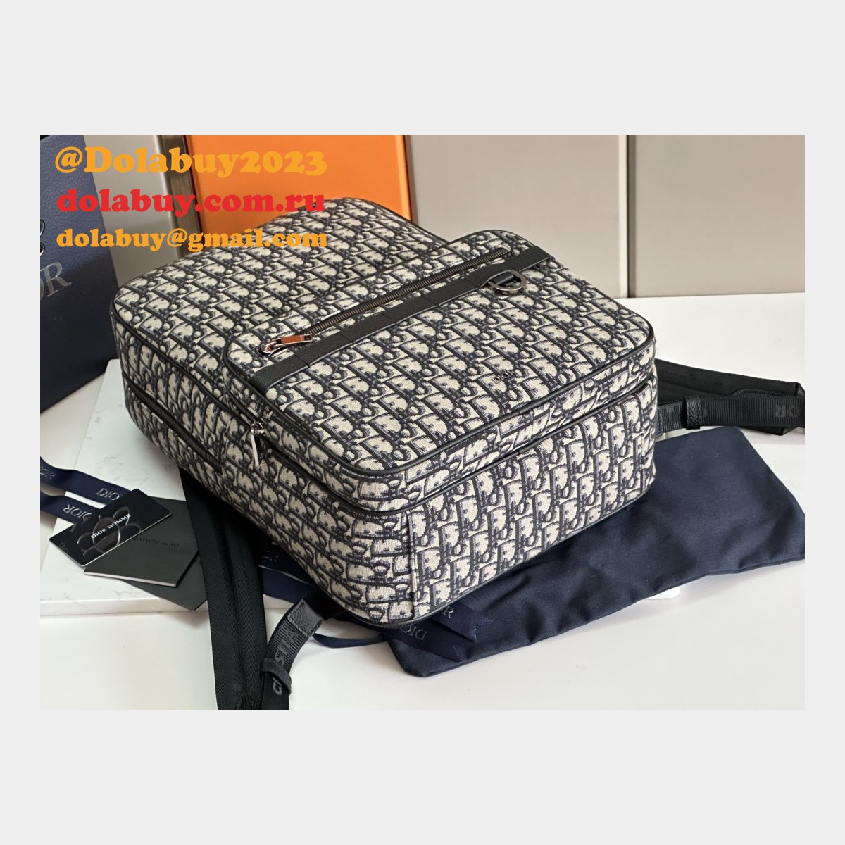 Wholesale DIOR Explorer Oblique backpack 93378