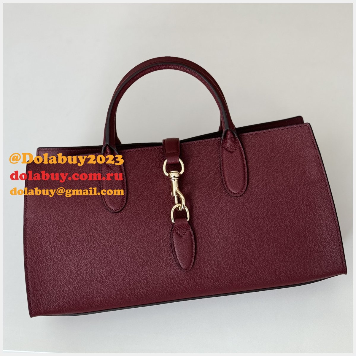 shoulder G*u*i replicas 795282 medium tote hook closure bag