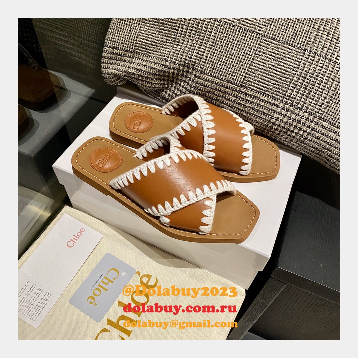 Sandals High Quality Replica Luxury Design Chloe Shoes