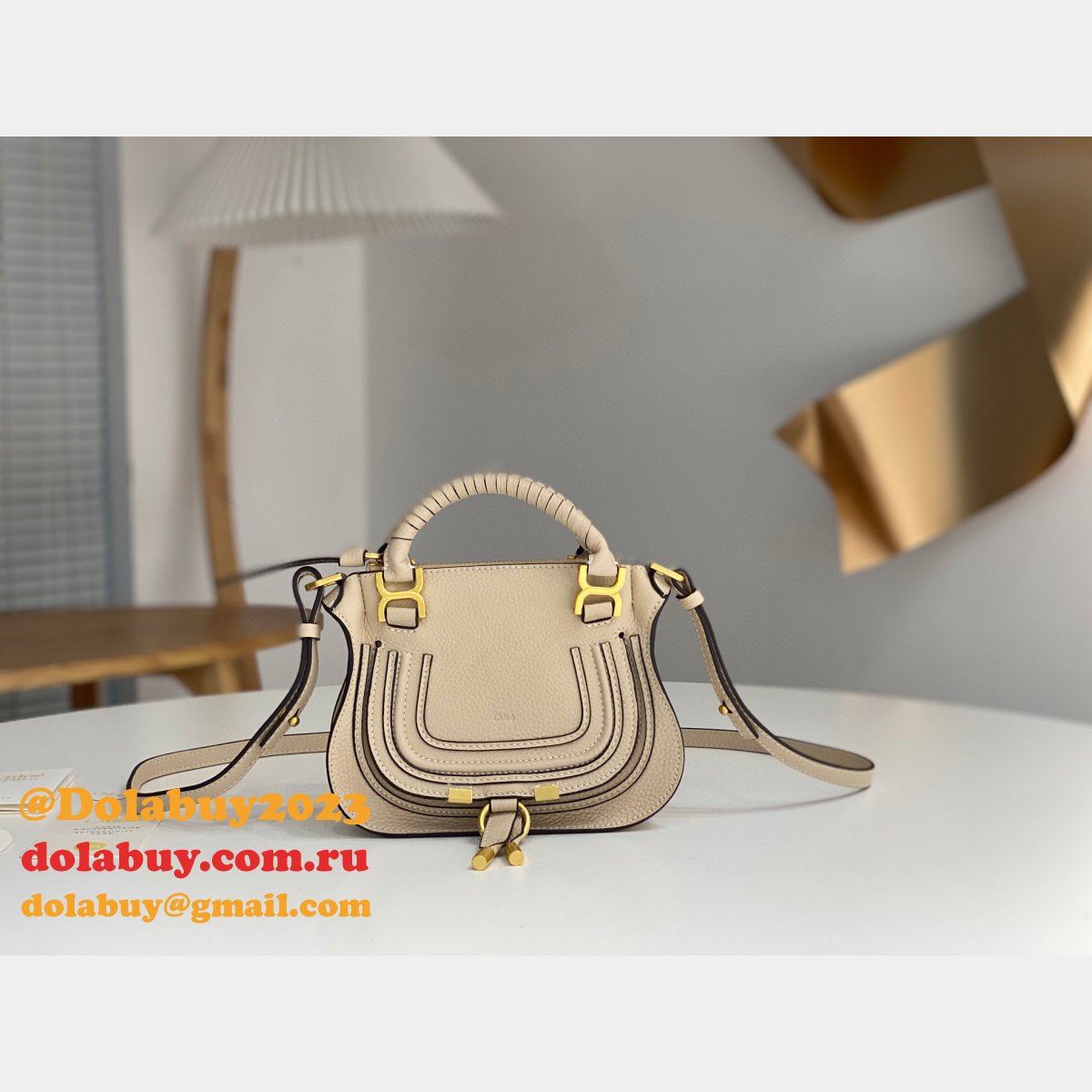 Luxury Quality Designer Replica Chloe Marcie 1199 Bag