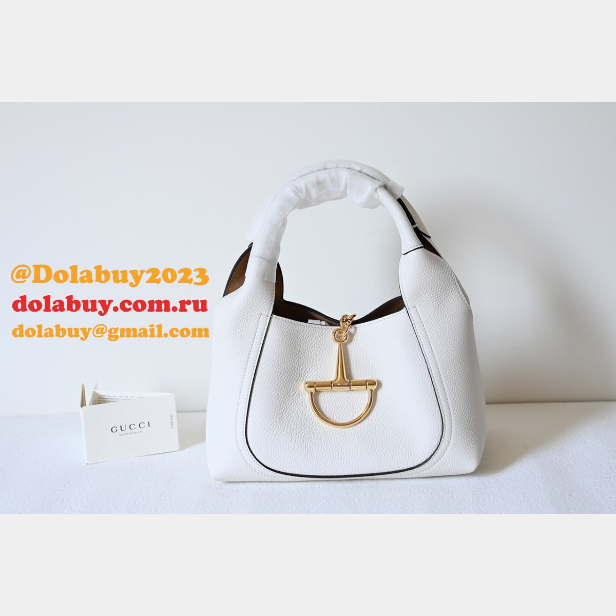 duplicate 837467 G*u*i softbit small shoulder aaa+ black bag