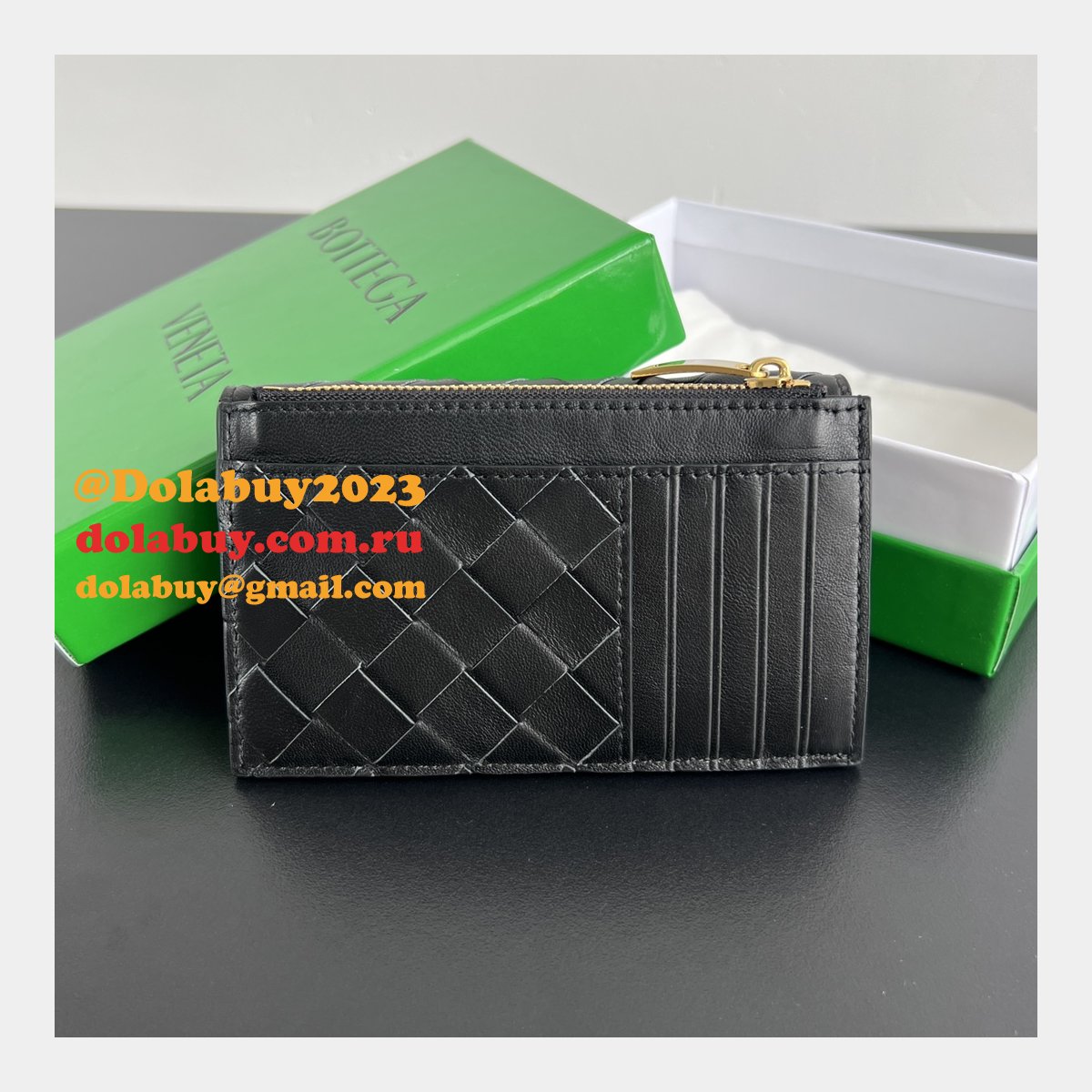 Cheap Bottega Veneta Replicas Amdiamo Cardholder